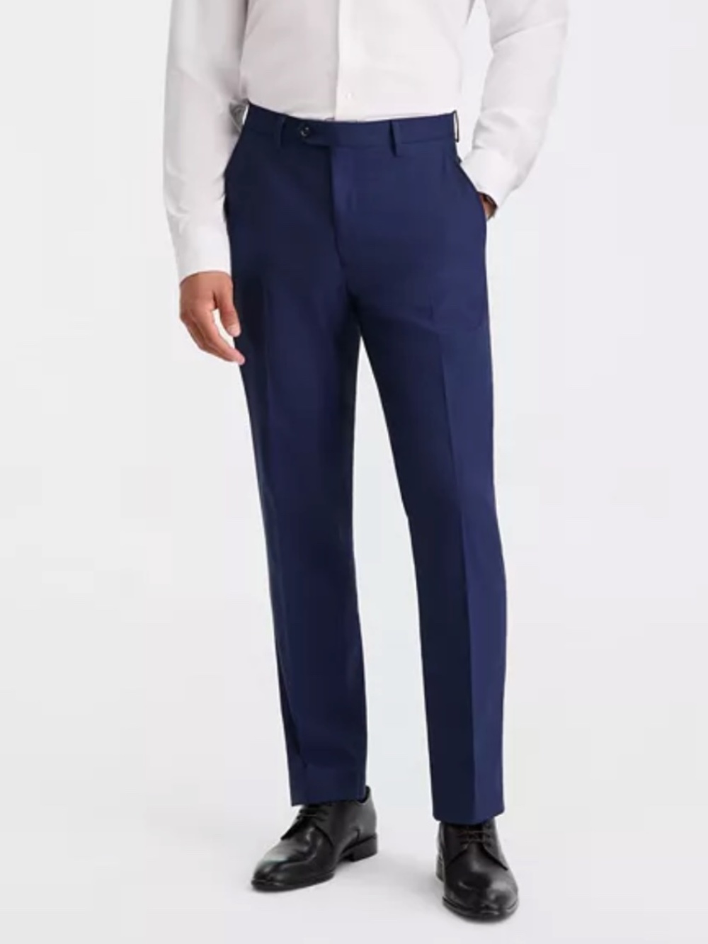 Men's Alfani Slim Fit Navy Dress Pants